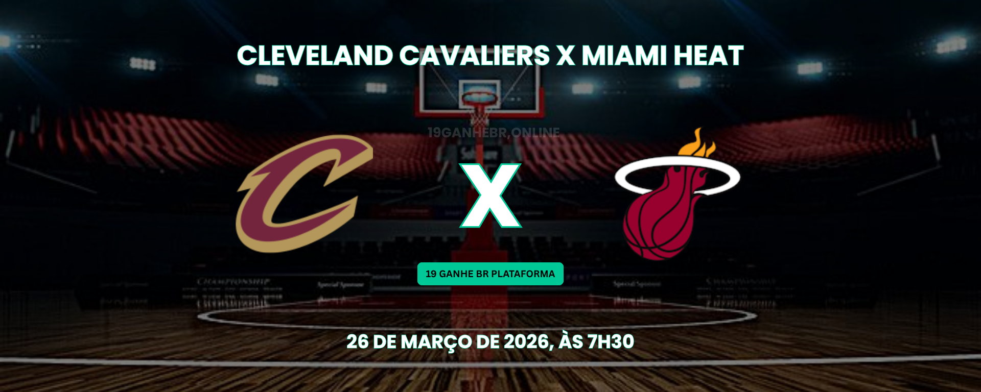 cavaliers x heat 26-3-2026