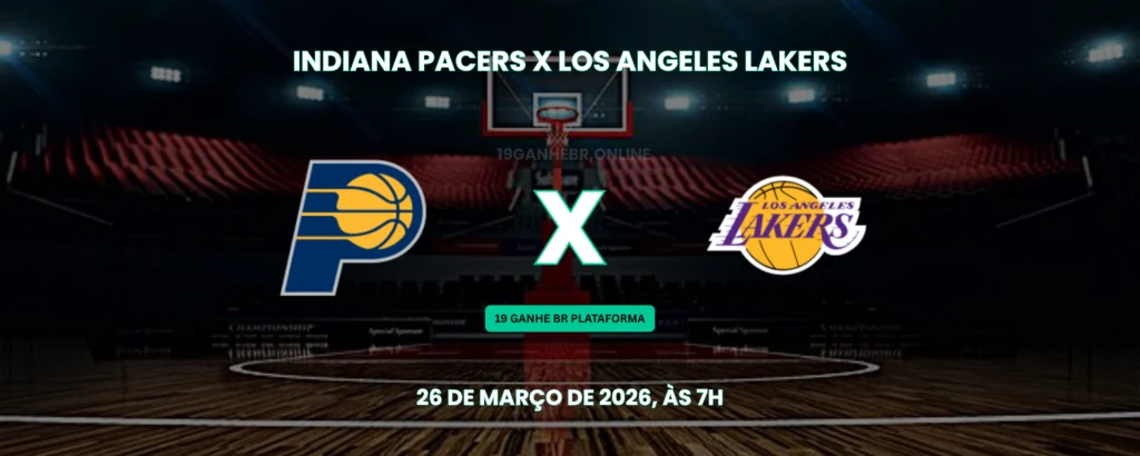pacers x lakers 26-3-2026