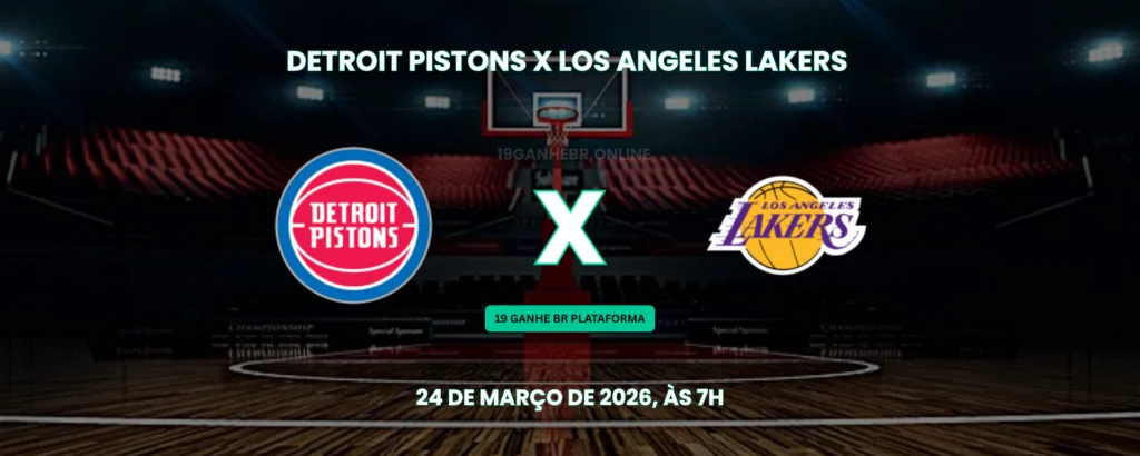 pistons x lakers 24-03-2026